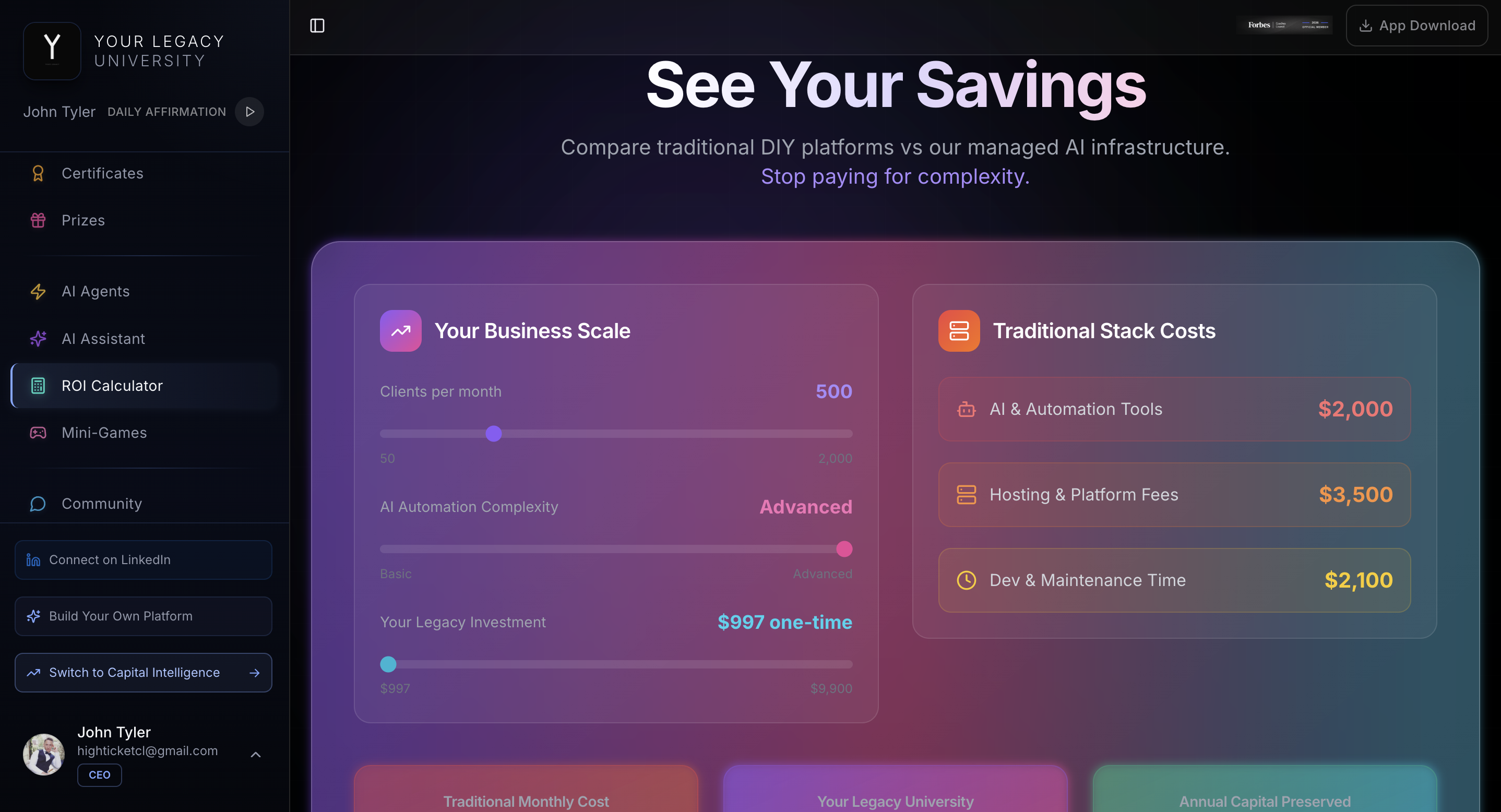 ROI Calculator — See Your Savings